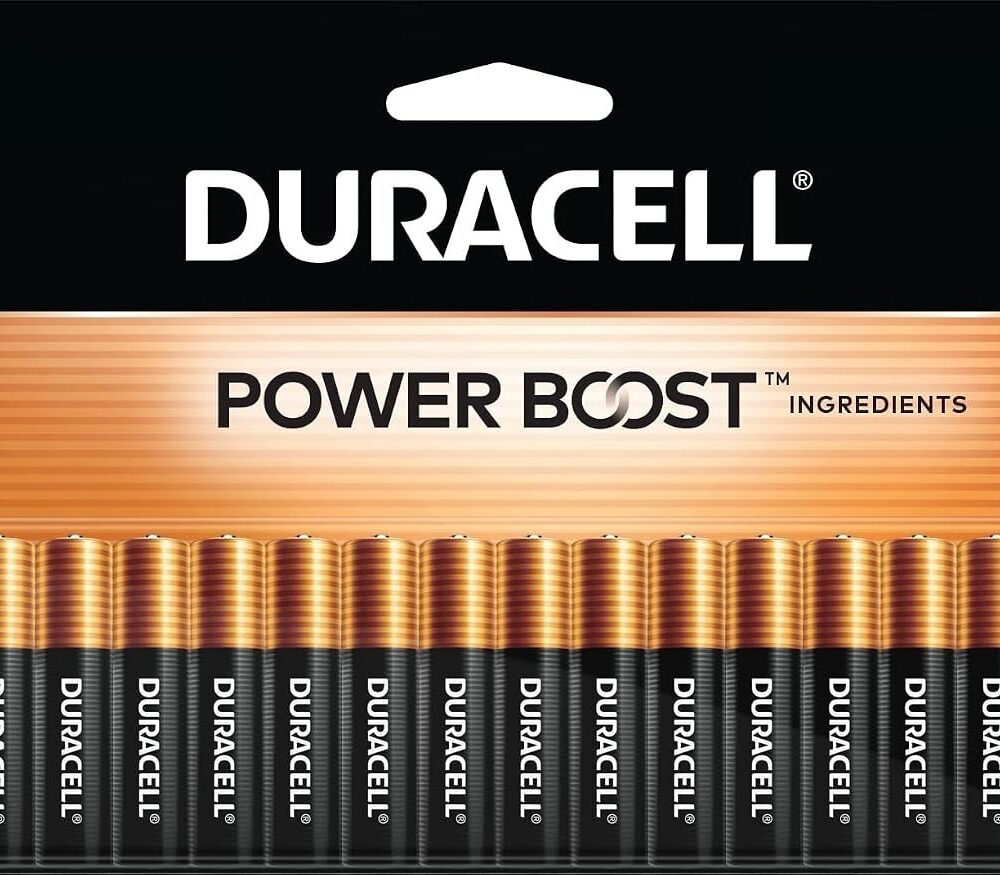 Duracell Coppertop AAA Batteries, 16 Count, 12-Year Shelf Life | 16-pack AAA alkaline batteries for toys, remote controls and smoke alarms