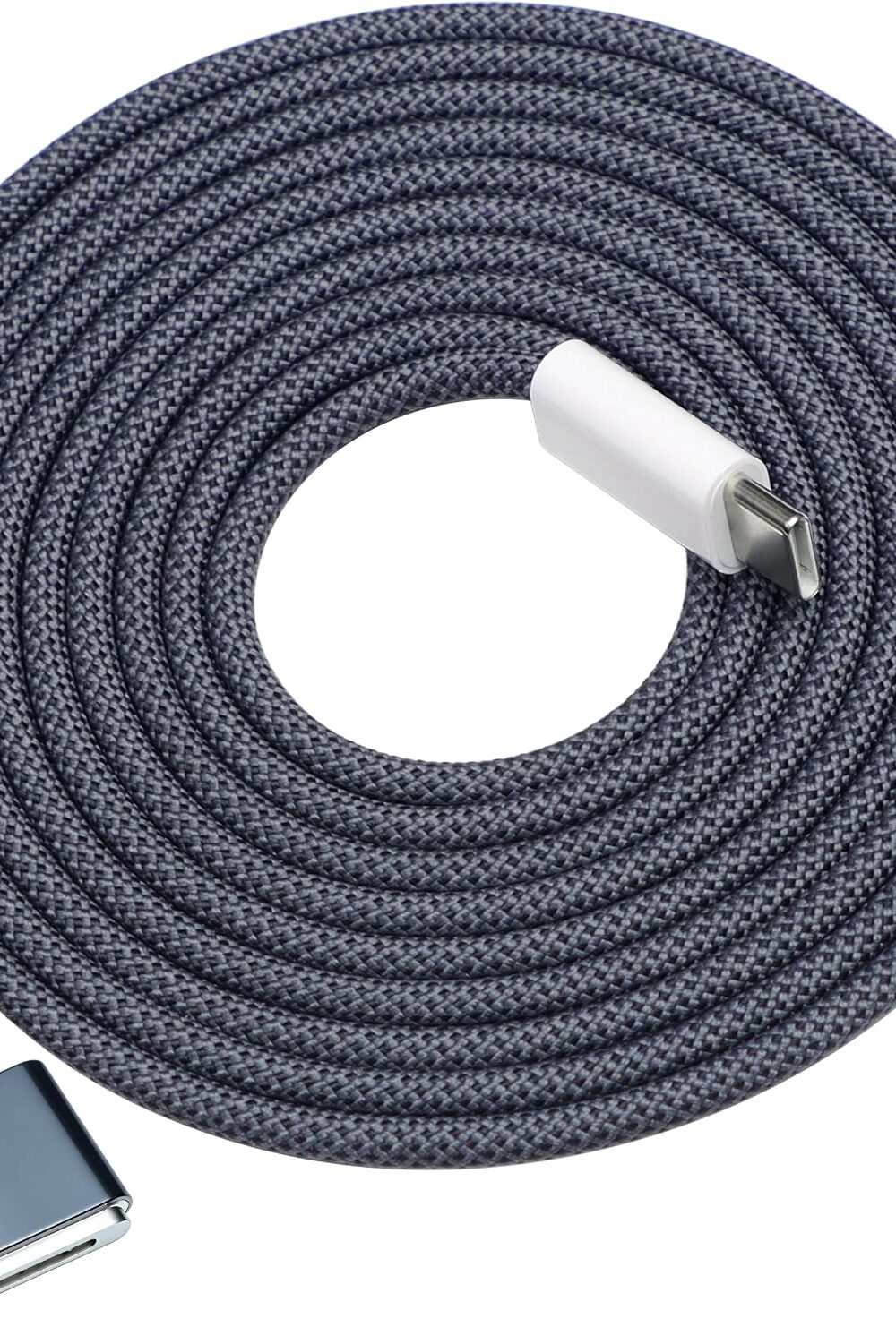 DERLULU Magnetic Charger Cable for MacBook Air & Pro, 6.6 ft, Midnight Blue | USB-C to Magnetic Cable, Compatible with MacBook Air 13"/15" M2–M5, for MacBook Pro 14"/16" 2021–2026